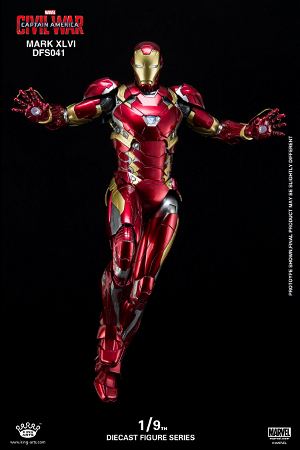 King Arts Captain America Civil War 1/9 Diecast Figure Series: Iron Man Mark XLVI