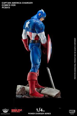 King Arts Captain America Civil War 1/4 Wireless Power Charger Statue