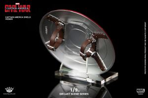 King Arts Scene Series Iron Man 3: 1/9 Diecast Captain America Shield