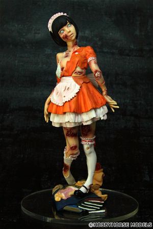 Original Character 1/8 Scale Pre-Painted Polystone Figure: Zombie Girl Repaint