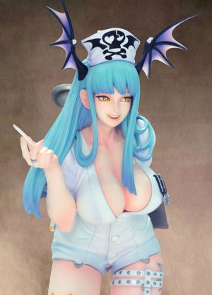 Capcom Figure Builder Creators Model Darkstalkers: Morrigan Aensland Nurse Ver. (Re-run)