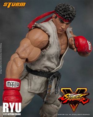 Street Fighter V 1/12 Scale Pre-Painted Action Figure: Ryu