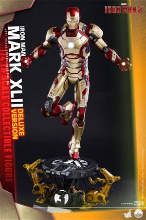 Iron Man 3 1/4 Scale Collectible Figure: Iron Man Mark XLII (Deluxe Version)