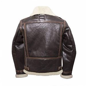 Biohazard 20th Anniversary Genuine Leather Leon Bomber Jacket [Size: M]