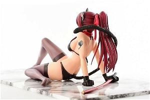 Fairy Tail 1/6 Scale Pre-Painted PVC Figure: Erza Scarlet Black Cat Gravure Style
