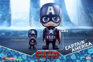 Captain America Civil War Cosbaby (L) Bobble-Head: Captain America