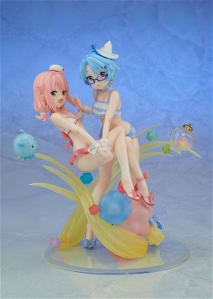 Wish Upon the Pleiades 1/8 Scale Pre-Painted Figure: Subaru & Aoi Swimsuit Ver.