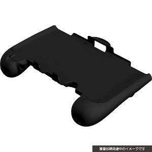 Rubber Coat Grip Slim for New 3DS LL Compact Type (Black)