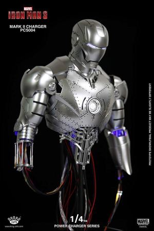 King Arts Iron Man 1/4 Power Charger Series: Iron Man Mark 2 Repair Ver.