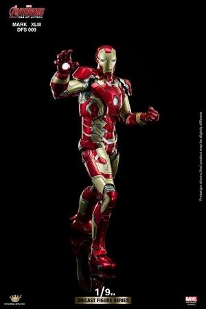 King Arts Iron Man 3 1/9 Diecast Figure Series: Iron Man Mark XLIII