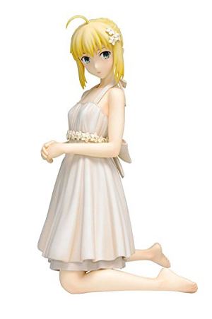 Fate/Stay Night Unlimited Blade Works 1/8 Scale Pre-Painted Figure:  Sakura Matou & Rin Tohsaka & Saber One-piece Style Premium Set