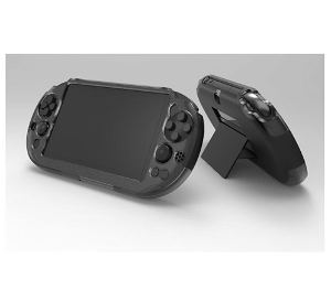 Hybrid Cover With Stand for PlayStation Vita Slim (Black)