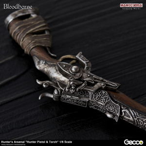 Bloodborne 1/6 Scale Weapon: Hunter's Arsenal Hunter Pistol & Torch