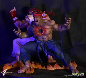 Street Fighter 1/4 Scale Diorama: The Beast Unleashed - Evil Ryu