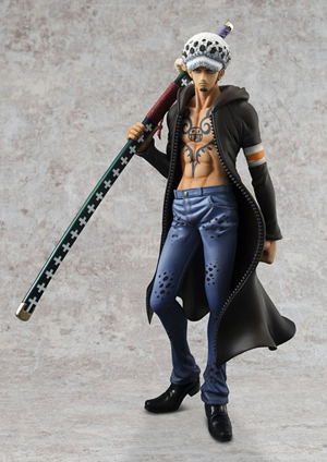 Excellent Model One Piece Portrait of Pirates Sailing Again 1/8 Scale Pre-Painted Figure: Trafalgar Law Ver.2 (Re-run)