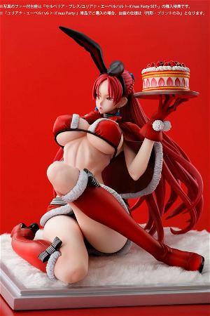 Valkyria Chronicles Duel 1/7 Scale Pre-Painted Figure: Juliana Everhart -X'mas Party-