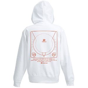Dreamcast Hoodie White (M Size)