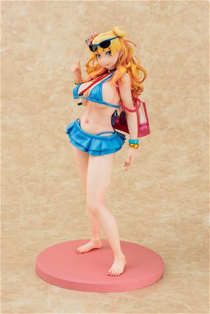 Please Tell Me! Galko-chan 1/6 Scale Pre-Painted Figure: Swimsuit Galko-chan