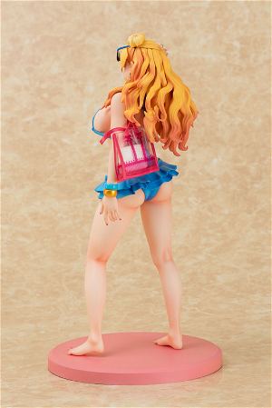 Please Tell Me! Galko-chan 1/6 Scale Pre-Painted Figure: Swimsuit Galko-chan
