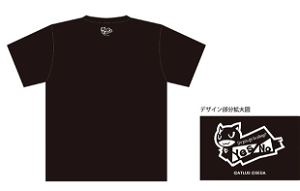 Persona 5 Morgana Let's Go To Sleep T-shirt Black (XL Size)