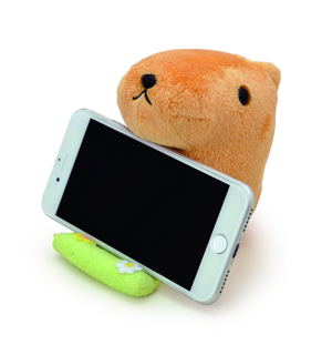 Capybara-san Plush Smartphone Stand