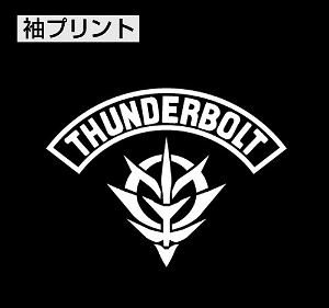 Mobile Suit Gundam Thunderbolt - Thunderbolt Ver. Zaku T-shirt Black (XL Size)