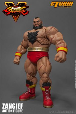 Street Fighter V 1/12 Scale Pre-Painted Action Figure: Zangief