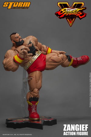 Street Fighter V 1/12 Scale Pre-Painted Action Figure: Zangief