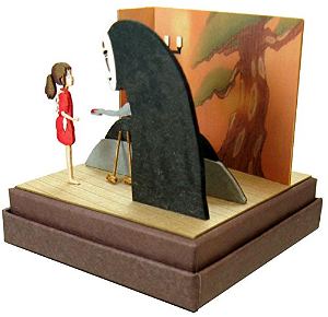 Miniatuart Kit Studio Ghibli Mini Spirited Away: Chihiro and Kaonashi