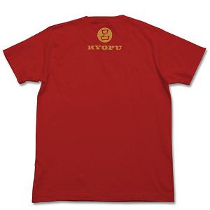 Sangokushi - Housen Ryofu T-shirt Red (L Size) [Re-run]