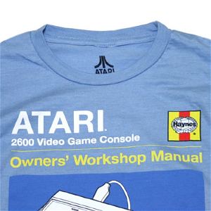 Atari Haynes Manual T-shirt Blue (L Size)