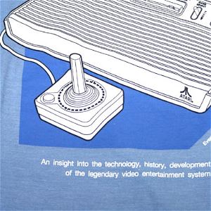 Atari Haynes Manual T-shirt Blue (M Size)