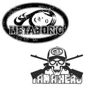 I Am A Hero Metabolic Raglan T-shirt White x Black (S Size) [Re-run]