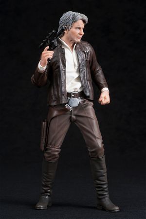 ARTFX+ Star Wars Episode VII The Force Awakens 1/10 Scale Pre-Painted Figure: Han Solo & Chewbacca 2 Pack The Force Awakens Edition