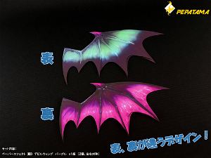 PEPATAMA Series PCP-0015 Paper Effect Wing B Devil-Wing Purple