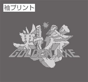 Golden Axe Player T-shirt Medium Gray (L Size)
