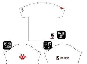 God Eater 7th Anniversary Full Graphic T-shirt - Julius Visconti (L Size)
