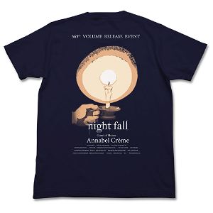 Little Witch Academia - Night Fall T-shirt Navy (M Size)