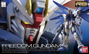 Mobile Suit Gundam 1/144 Scale Model Kit: ZGMF-X10A Freedom Gundam (RG)