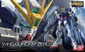 Mobile Suit Gundam 1/144 Scale Model Kit: XXXG-00W0 Wing Gundam Zero EW (RG)