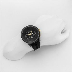Tendence Wrist Watch Gulliver Round Chrono - 666 Ryu Ga Gotoku Collaboration Limited Model TY 046018 Men's (Black)