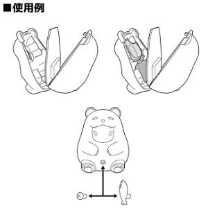 Nendoroid More: Face Parts Case (Pudgy Bear)