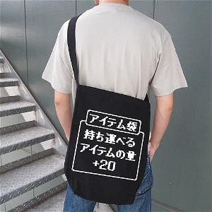 Itemya Shoulder Tote Bag Black