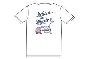 Kirbys Dream Land Which Is Good? T-shirt White With Mascot [Limited Edition] (S Size)