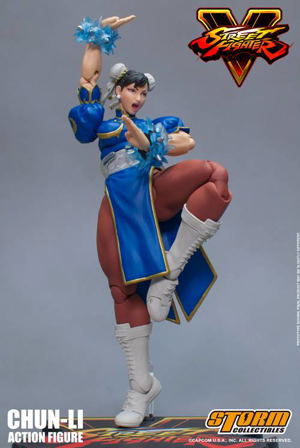 Street Fighter V 1/12 Scale Pre-Painted Action Figure: Chun-Li