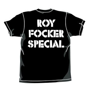 Super Dimension Fortress Macross - Focker Special T-shirt Black (L Size)