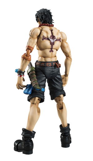 Variable Action Heroes DX One Piece Portrait Of Pirates x VAH 1/8 Scale Pre-Painted Figure: Portgas D. Ace