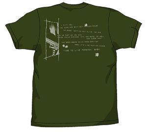 Black Lagoon Sword Cutlass T-shirt Moss (L Size)