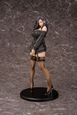 Non Oda Illustration 1/6 Scale Pre-Painted Figure: Kujou Shiho Black Hair Ver. Limited Edition