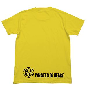 One Piece Tatazumu Law T-shirt Yellow (M Size)